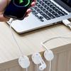 6 Pcs Magnetic Cable Clips Wire Holder Organizer Desk Cable Management Accessories for Office Car Desk Nightstand Computer