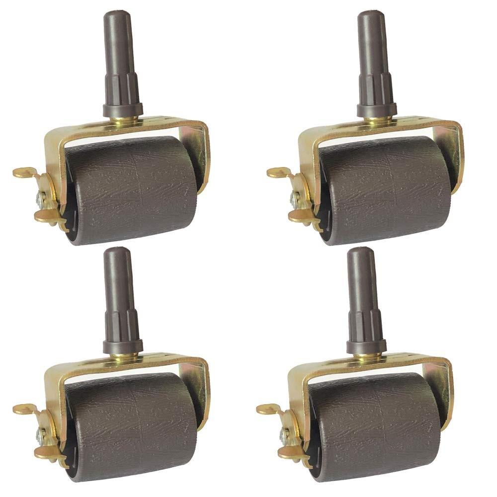 

Smooth Rolling Wheels For Heavy Furniture Brake Mechanism PP Wheel As Shown 48mm Caster Electroplated Carbon Steel With Brake