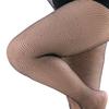 Women's Sparkling Crystal Large Size Fishnet Pantyhose Stretch Nylon Stockings Rhinestones Mesh Tights For Evening Wear