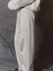 MEENDERI Round Pocket Jogger Pants - Cream