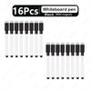 48-1Pcs Magnetic Erasable Whiteboard Pen Color Options Numbering Stationery Office Teaching Supplies for Student Blackboard Note