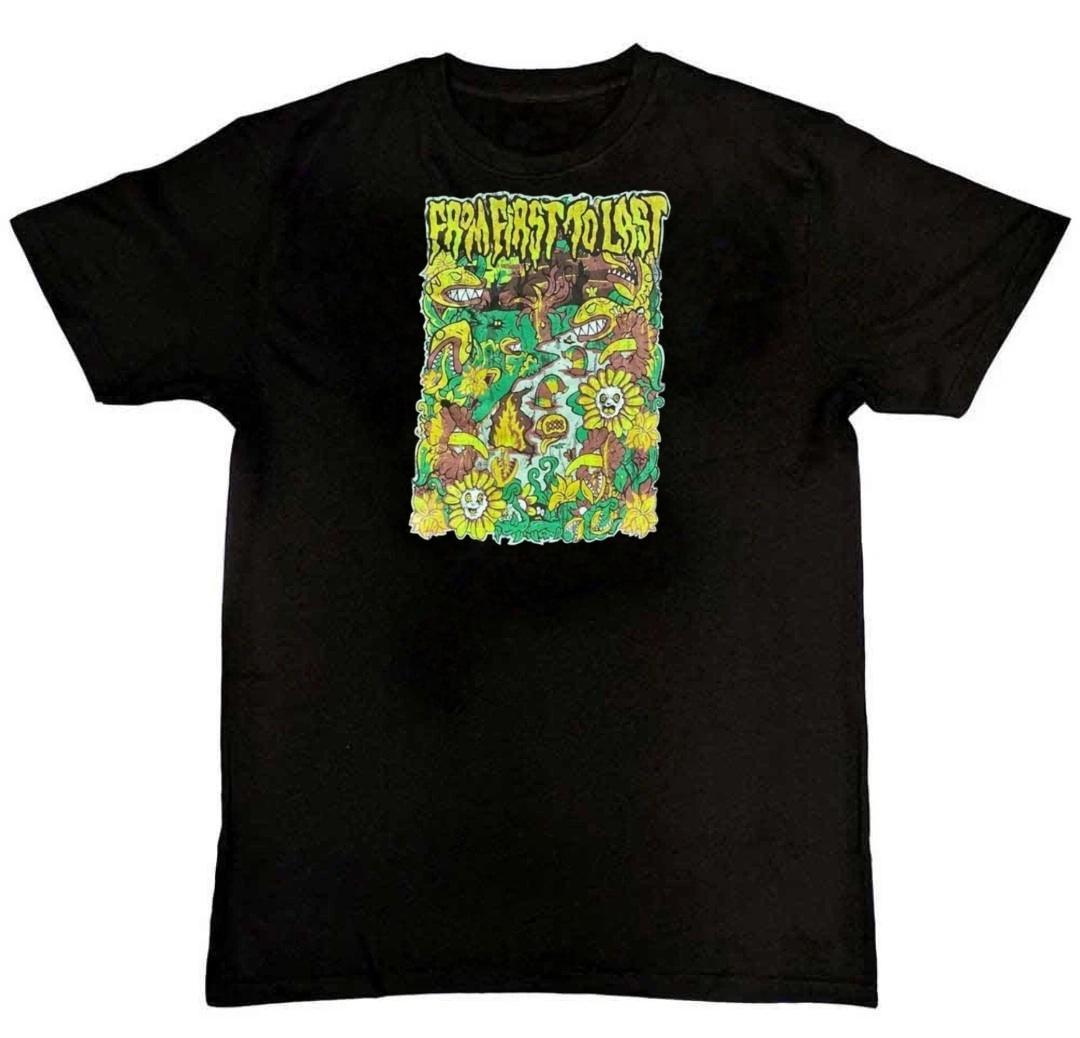 FROM FIRST TO LAST BAND Graphic Print Mens T-Shirt XXL