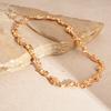 Acrylic Oval Diamond Ring Bracelet Earrings Necklace Accessories Women's Clavicle Chain Versatile Necklace