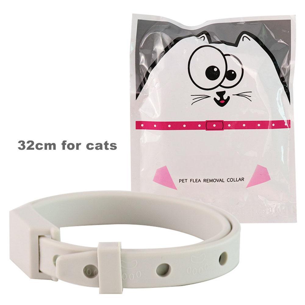 

1 шт. ошейник от блох и клещей для кошек, маленьких собак, противопаразитарный, защита на 8 месяцев, регулируемый ошейник для щенков и котят, аксессуары для домашних животных