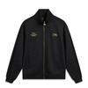Li Ning Sports Lifestyle Series Stand Collar Logo Letter Sweatshirt Jacket Men Jackets AWDW363-2
