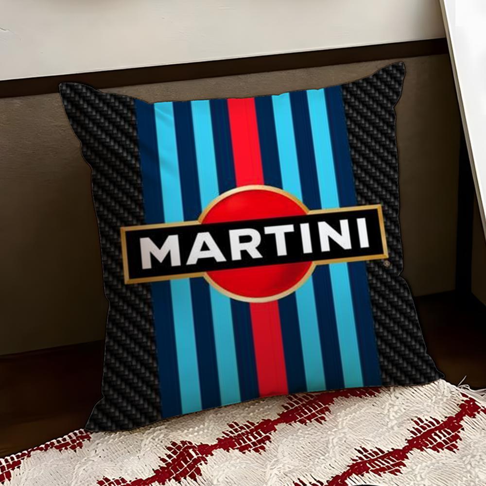 Car Cool MMartiniES Cushion Cover Reversible Soft Durable Pillow Cover Home Car MultiScene Use for Daily Comfort