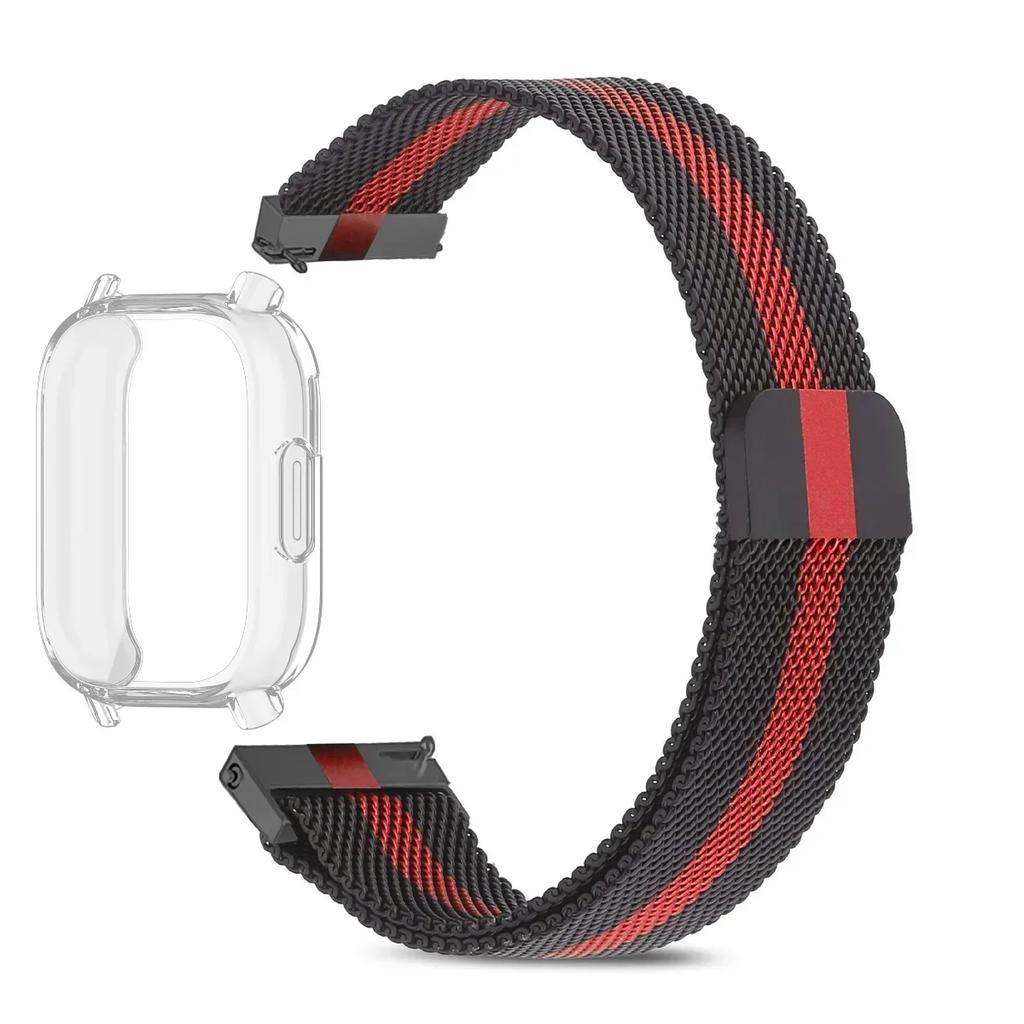 Case+Milanese Strap For Redmi Watch 5 Active Band TPU Soft Case Screen Protector For Redmi Watch 5 Lite Metal Magnetic Watchband
