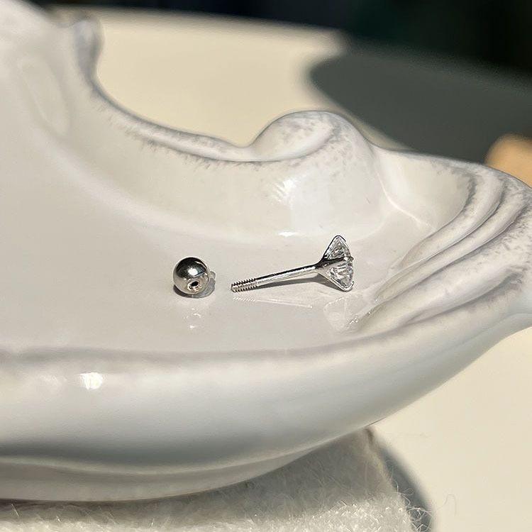 Cercei cu ac din argint 925 pentru cartilajul urechii: Cercei și Accesorii Elegante, Confortabile pentru Femei, Ideale pentru Dormit Fără a Fi Dați Jos
