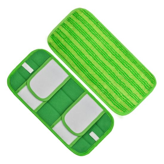 Reusable Microfiber Mop Refill Pad Super Soft Highly Absorbent Simple Installation Floor Mop