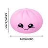 Colorful Dumpling Squishes Stress Balls Fidget Sensory Toys Simulation Food Squishiess Bun With Steamer Squeeze Dough Ball Gifts