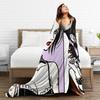 NANA Osaki anime Blanket  Camping Flannel Bedding Throws For Bedroom Warm Soft Design Quality Bedspread Birthday Gift