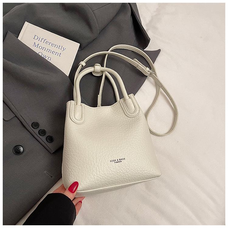 

Корейская нишевая овощная корзина сумка-ведро 2025 весна новая сумка-тоут для поездок на работу на плечо через плечо портативная маленькая сумка