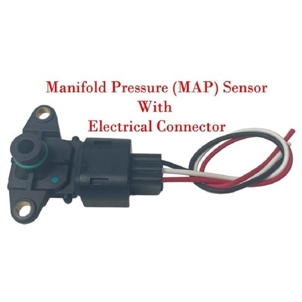 2001-2004 Chrysler Dodge Jeep Manifold MAP Sensor W/Connector | Bolt-On | Pressure Sensor Performance | Easy tallation