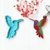 Formenbau Epoxidharz Handwerk Hängender Kolibri Vogel Silikonmaterial Schlüsselanhänger Form