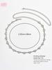 HY  New Korean Women White Rhinestone Heart Beach Sexy Belt Waist Body Chain Versatile Dress Accessories
