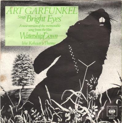 7inch Record ART GARFUNKEL - Bright Eyes SCBS6947 CBS 1979 UK Pop Used