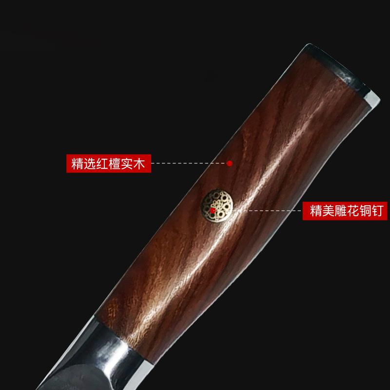 7.5 Inch Chopper Knife 67-layer Damascus VG10 Steel Blade Rosewood Handle Sharp Cleaver Slicing Kitchen Knife Meat Poultry Tools