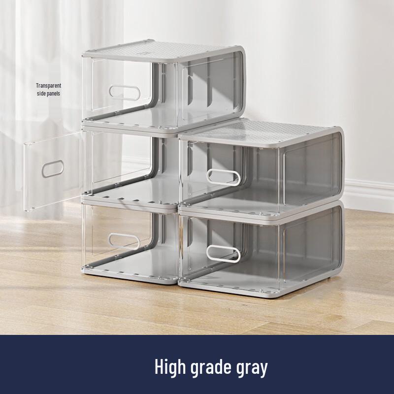 Stackable Clear Drawer Shoe Storage Box