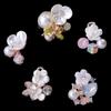 10pcs DIY Craft Jewelry Accessories Sparkling Rhinestones Pendant  Jewelry Making
