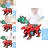 Véhicule Transformable Dragon Triangulaire Électrique Passionnant Avec Lumières Colorées Et Musique Pour Enfants