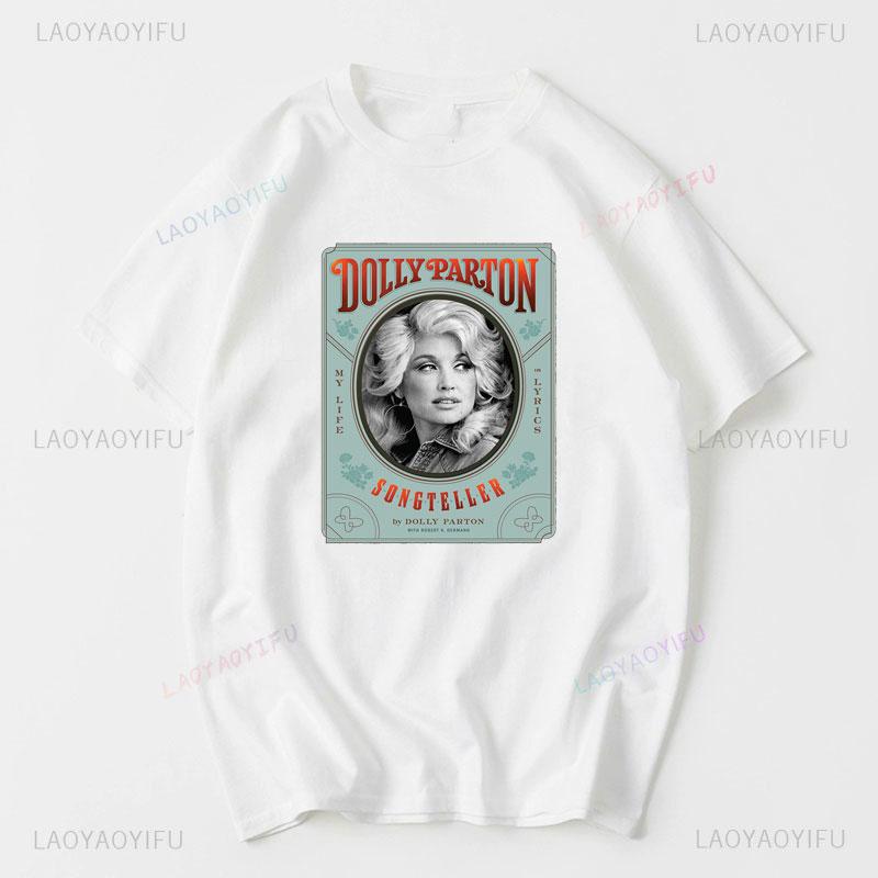 Dolly Parton Cheap Material Polyester Tshirt Women Summer Harajuku Coutry Music Legend Novelty Trend Hot Sale Popular Clothes