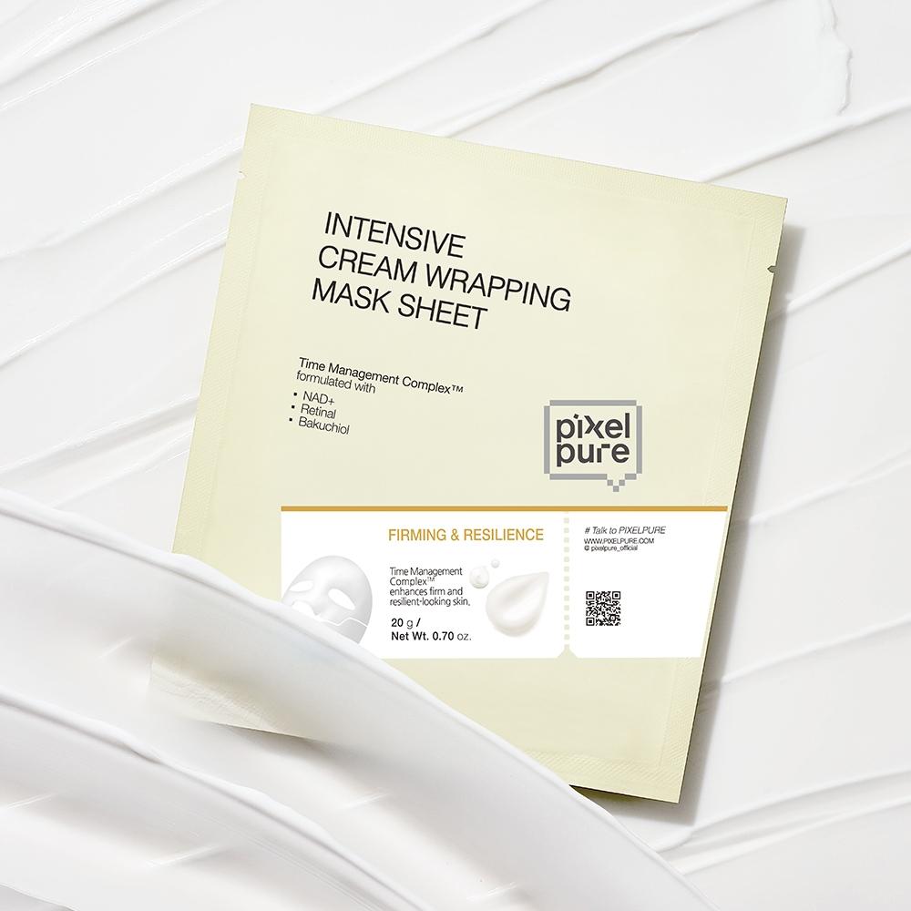 Pixelpure [new All Young Exclusive Skin Longevity Mildang Pack] Pixelpure Slow Aging Cream Wrapping Mask 5 Sheets