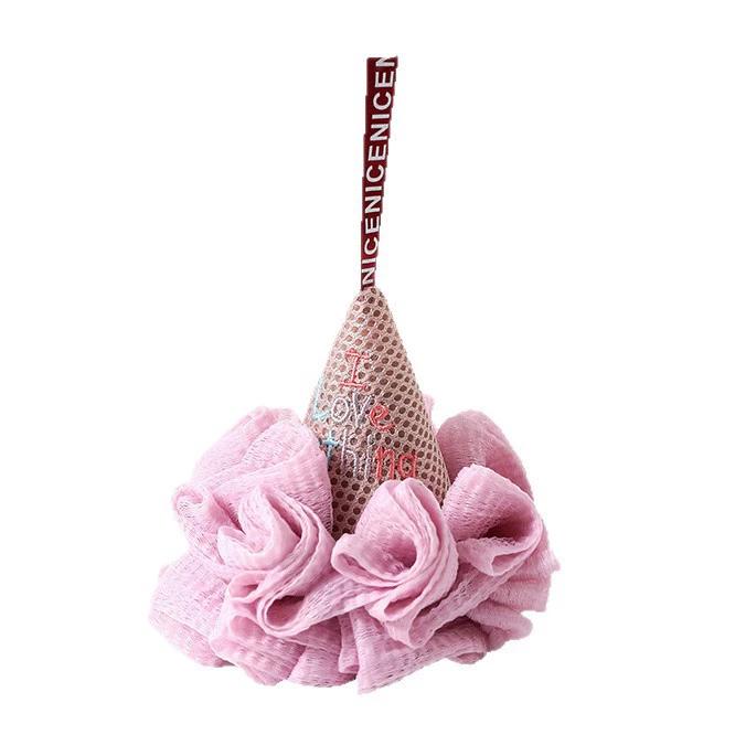 

Esponja de baño suave y creativa, flor de ducha duradera para limpieza corporal, accesorio de baño