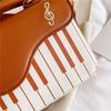 Korean Piano Design Women Shoulder Bags PU Leather Messenger Bag Handbag Fashion Corssbody Bag Pocket Coin Purse Package