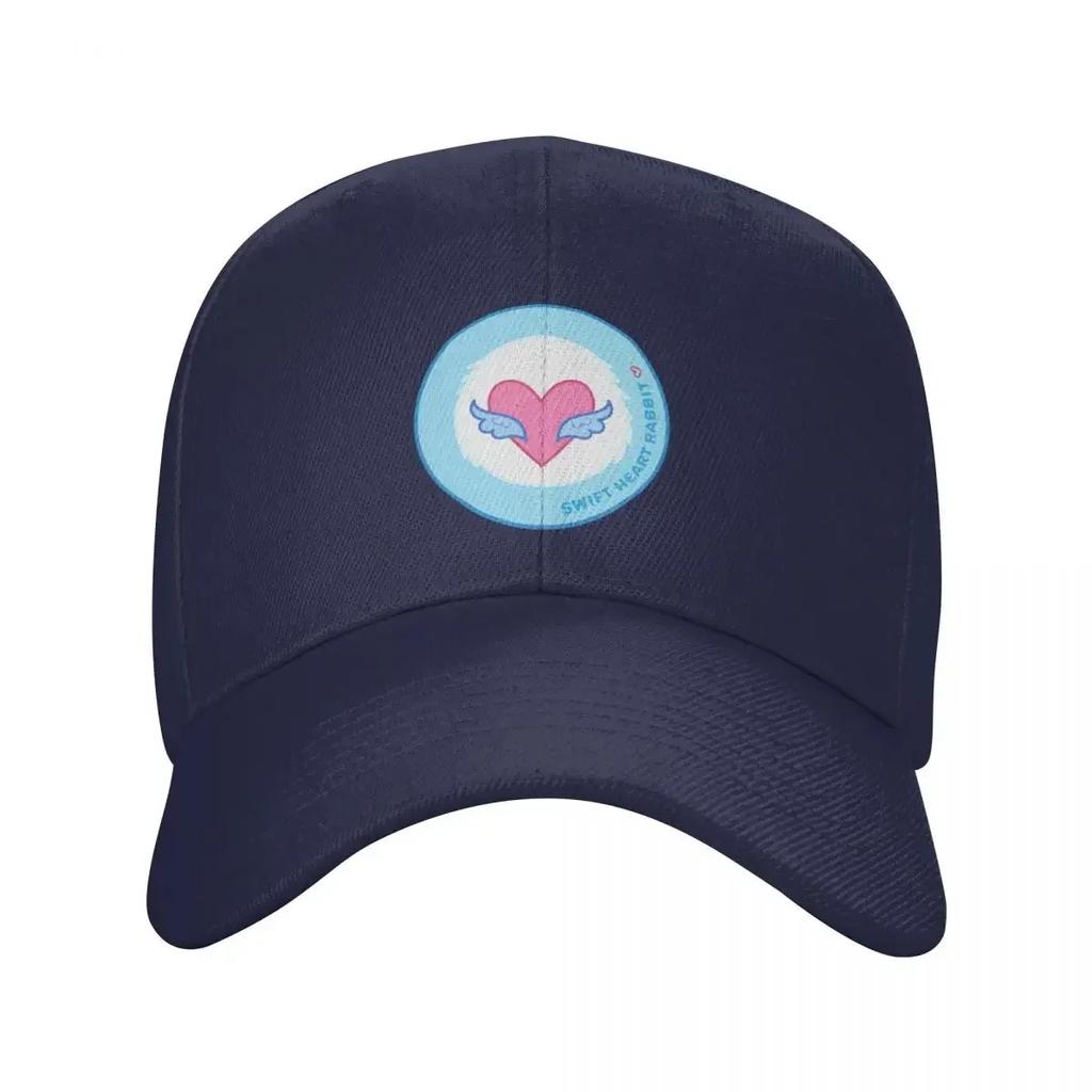 Swift Heart Rabbit Caring Cousin Badge Baseball Cap Hat Baseball Cap Anime Golf Hat Genuine Golf Cap Sun Hats For WoUnisex Unisexs