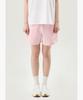 LECOQ Unisex Seersucker Length Shorts - Pink (Qq223Lhp45)