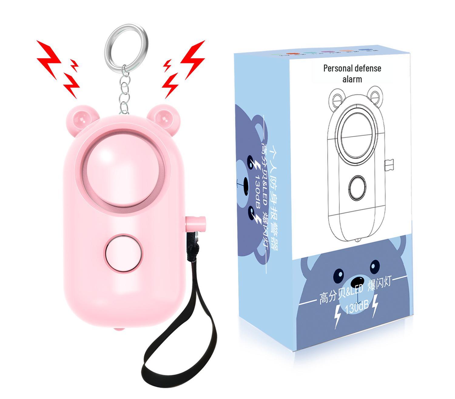 Женская портативная противоволчья SOS-сигнализация для личной самообороны на открытом воздухе