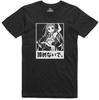 Mens Anime T Shirt Manga Rock Chick Japanese Geek Regular Fit Tee