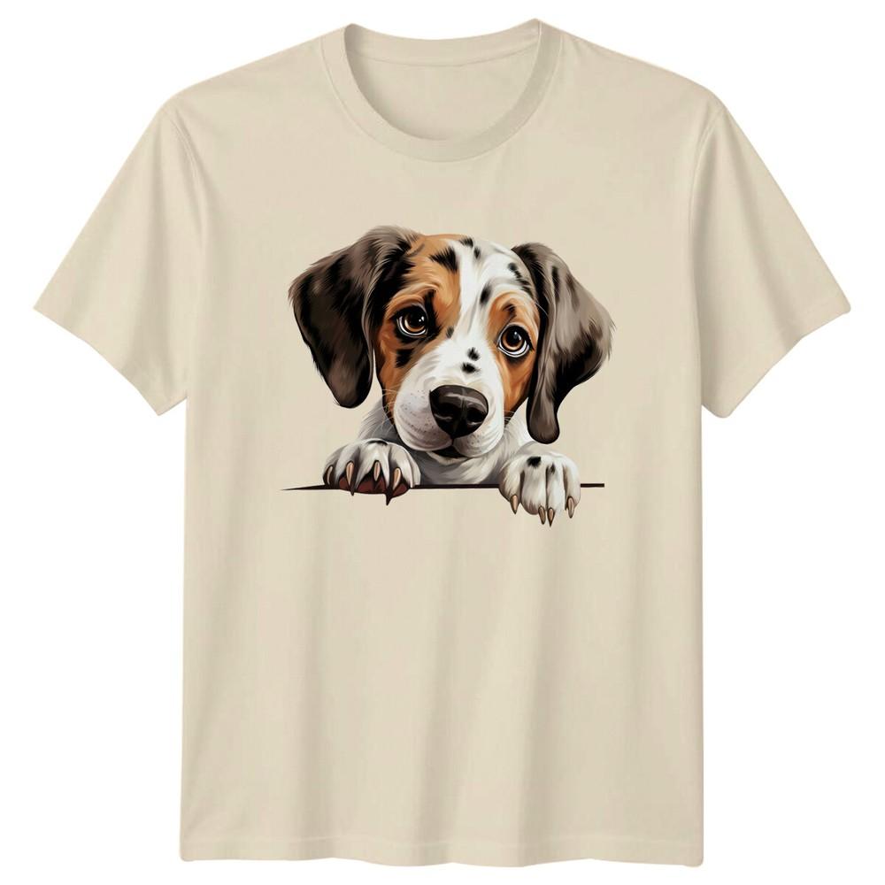 Cute Spotted Puppy Dog Breed Portrait Pet Animal Lover TShirt