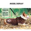 Fleece-Hundejacke, Frühling, warme Hundekleidung für kleine, mittelgroße und große Hunde, reflektierend, winddicht, Outdoor-Haustiermantel, elastischer Bauch, Corgi
