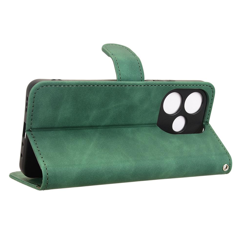 For Oppo A5 Pro 4G (Global)/5G (Global)/A5 Energy 5G (Kina) Lær Etui Hudfølelse Anti-fall Lommebok Flip Telefondeksel