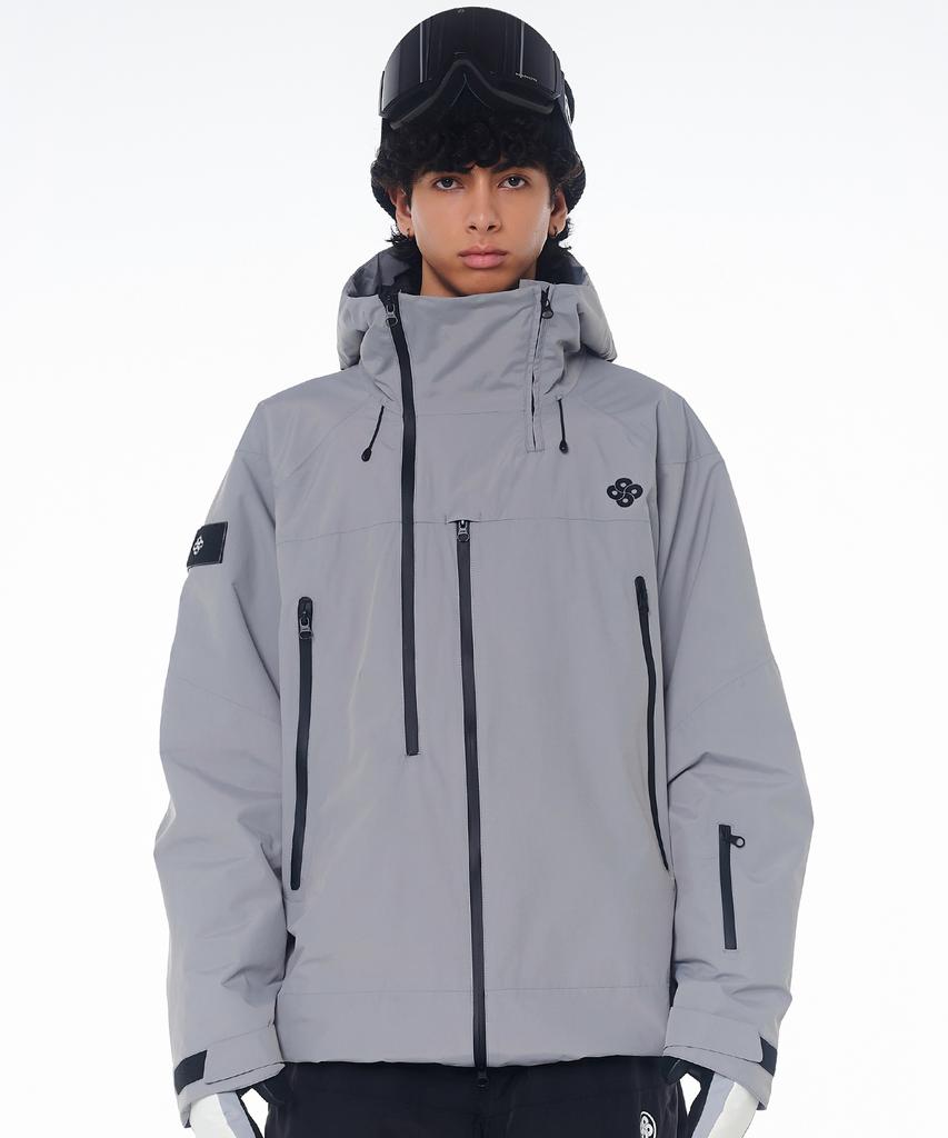 Doll Outerwear 2425 Ricca Snowboard Anorak Jacket Grey Unisex