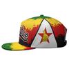 Zimbabwe Free Custom Made Name Logo Flat Brimmed Cap Nation Flag Zw Country College Zimbabwean Print Photo Text Hip-hop Hat