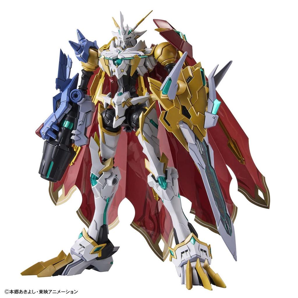 Standard Amplified Digimon Adventure Omegamon Plastic Model Figure-rise (X Antibody) Color-coded
