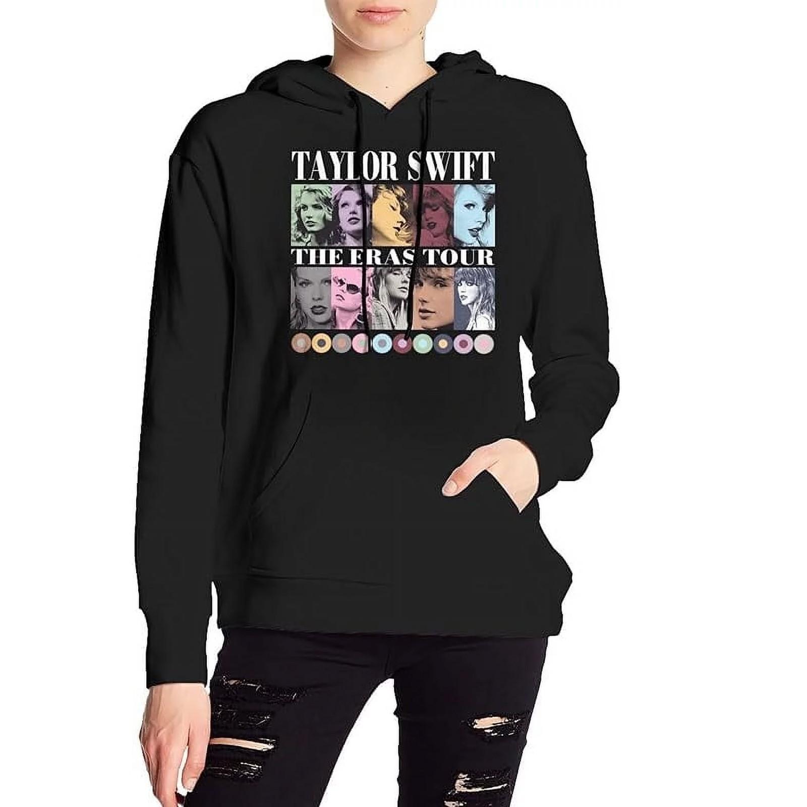Women s Print Plush Warm Coat Sweater Casual Coat Pocket Sweater Winter Coat S чёрный