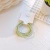 Korean Simple Hair Accessories Twist Hair Ties, High Elasticity Rubber Bands, Non-Damaging Rings Set, Basic Style