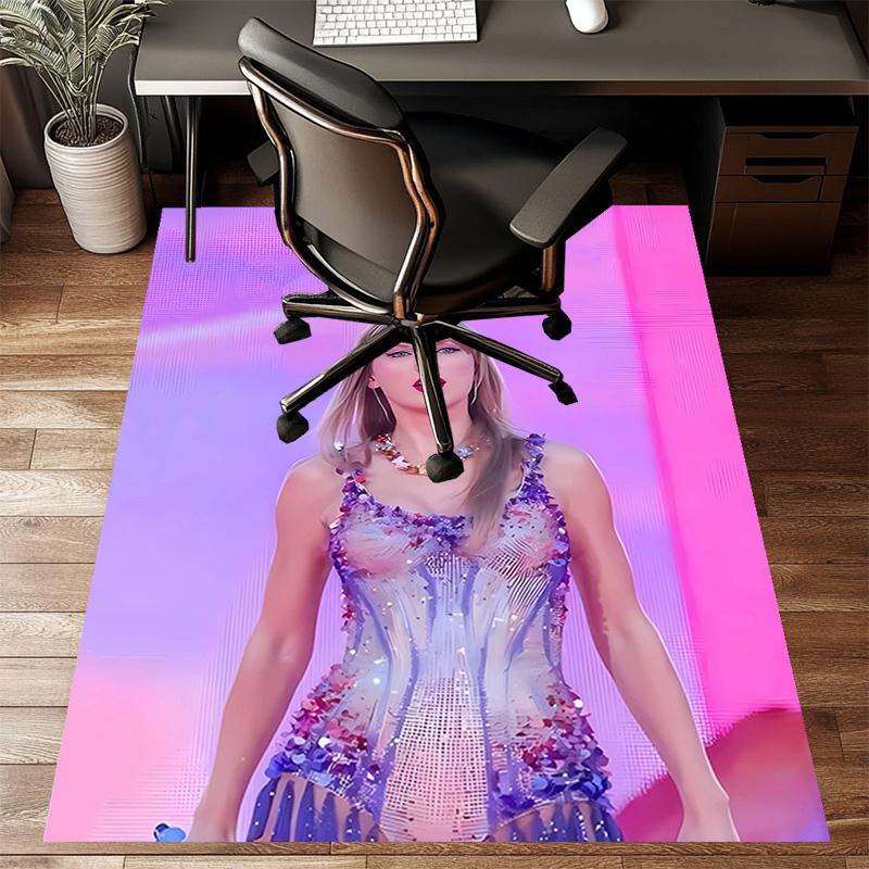 1pc Taylor Swift1 Design Printed Area Rug Carpet for Bedroom Living Room Home Decor Rugs Mat Non Slip Mat Rug for Bedside