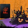 Paper Halloween Ghost House Greeting Card Thank You Blessing Card  Party Favors Gifts