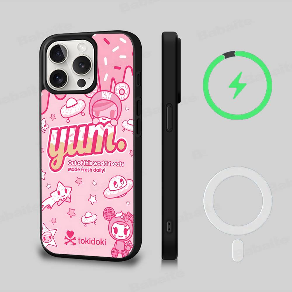 

H-Hazbin Hotel Angel For Magsafe Magnetic Wireless For IPhone 16 15 14 13 12 11 17 Pro Max Plus Phone Case iPhone 13