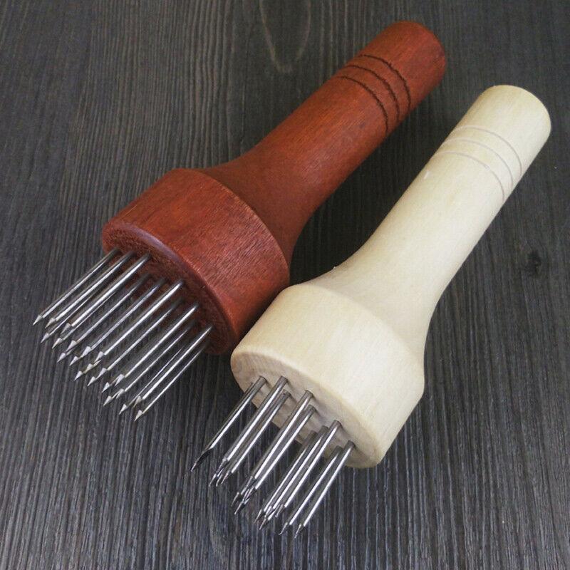 Bauchspeck Haut Knusprig Handwerkzeug Lochhammer Nadel Stich Spitze Nadel Edelstahl Schnell Zartmacher Lockeres Steak Küchenwerkzeug