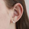 (Silver 925) Planet Cubic Hoop Earrings EC3110