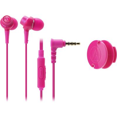 Audio Technica Audio Technica Dip Canal Earphone Smartphone Pink Ath Ckl203is Pk