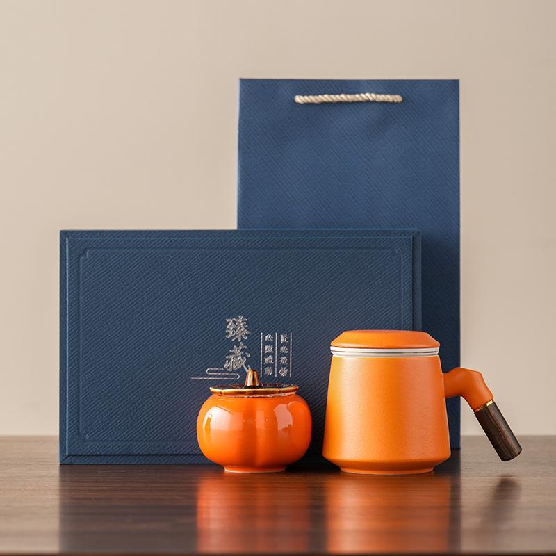 Company business gift set to send customers meeting practical school anniversary cup souvenir party member