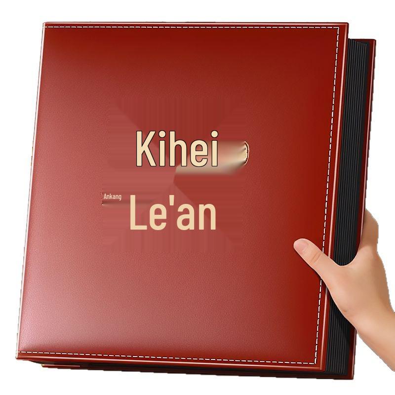 Mixed Size Family Edition Photo Album - 5678 Inch, Large Capacity, Commemorative, Couples' Photo Storage