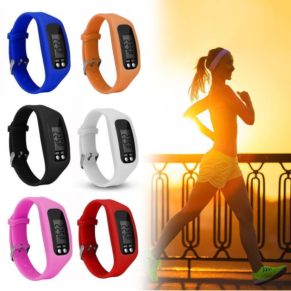 Buy Digital Smart Pedometer Watch Step Run Walking Distance Tracker