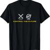 Kryptowährung T-Shirt XRP XLM Coin Control the Future T-Shirt